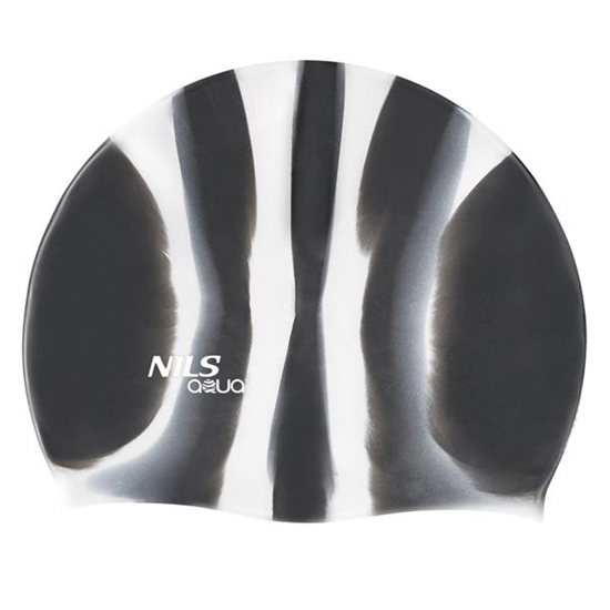 Picture of Peldēšanas cepure SILIKONA ZEBRA MI2 NILS AQUA