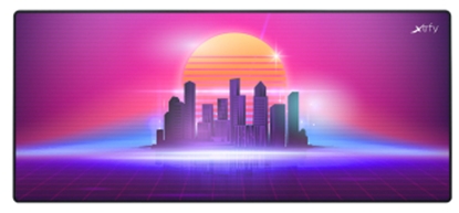 Изображение Peles paliktns Cherry XTRFY GP5 RETROWAVE XL