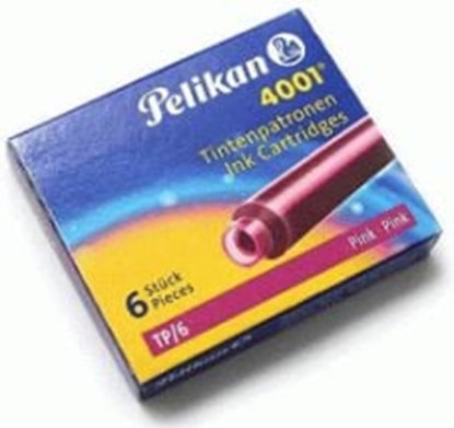 Picture of Pelikan Naboje krtkie TP/6 rowe