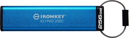 Attēls no Pendrive Kingston Kingston IronKey Keypad 200 256GB USB-C AES Encrypted