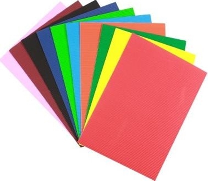 Picture of Penword TEKTURA FALISTA A4 STANDARD MIX 10 KOLORÓW Penword