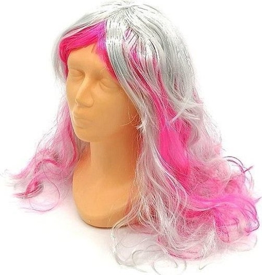 Picture of Peruka siwa z pasemkami