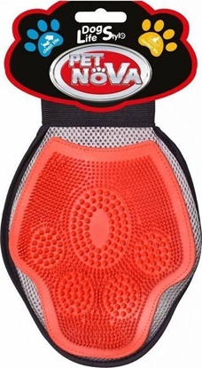 Изображение Pet Nova Pet Nova Rkawica Do Wyczesywania Sierci Psa 3In1