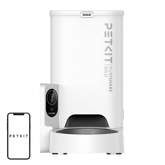 Picture of PETKIT | Feeder with Camera | P571 YumShare Solo | Capacity 3 L | White