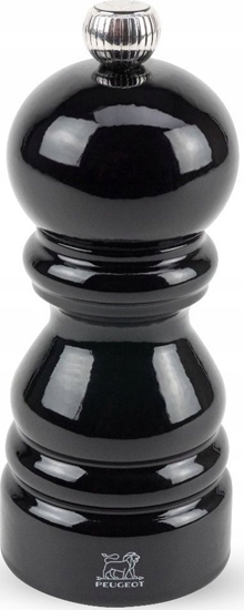 Изображение Peugeot Paris pepper mill 12 cm beech wood black lacquered