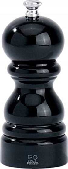 Изображение Peugeot Paris salt mill 12 cm beech wood black lacquered