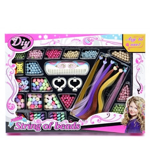 Изображение Pērlīšu un rotu komplekts rotu izgatavošanai 40x28x4cm 525283