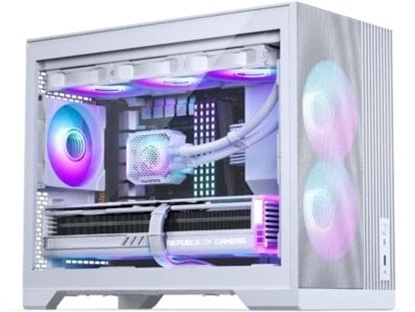 Picture of PHANTEKS XT M3 PC-Gehuse, Mini-Gehuse, mATX, RGB, Tempered Glass - inklusive 3x 120-mm-Lfter, wei