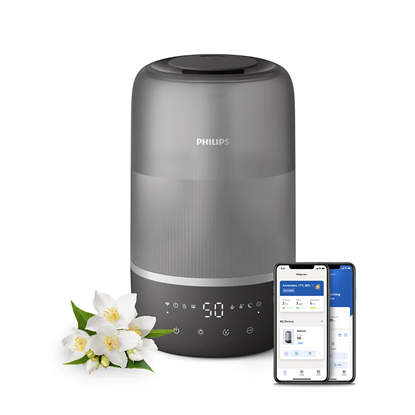 Picture of PHILIPS Humidifier Series 1000 Up to 41 m2 3 settings grey | Philips
