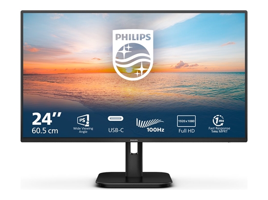 Изображение Philips 24E1N1300A IPS 100Hz FHD 1ms USB-C 65W