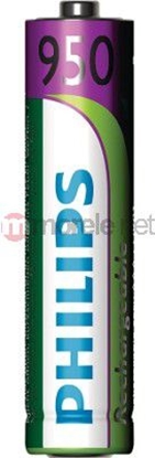 Attēls no Philips Akumulator AAA / R03 950mAh 4 szt.