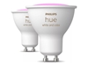 Picture of Philips Hue Smart Spotlight, 2pcs pack | GU10 | 4.2 W | Warm to cool white and color