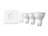 Picture of Philips Hue WCA Starter Kit 3pcs, Bridge, Switch | GU10 | 4.2 W | White and colour light