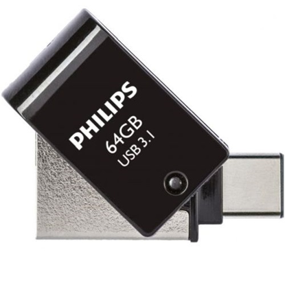 Picture of PHILIPS USB 3.1 | USB-C Flash Drive Midnight black