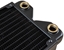 Picture of Phobya R27-S480 Radiator, 480 mm Radiator, 18 FPI, Kupferlamellen, 2x G1/4-Zoll-Anschlüsse  schwarz
