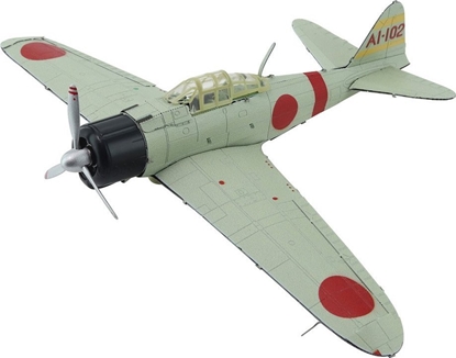 Изображение Piececool Piececool Puzzle Metalowe Model 3D - Samolot Mitsubishi A6M Zero