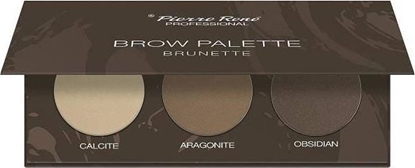 Изображение Pierre Rene Brow Palette paletka cieni do brwi 03 Brunette