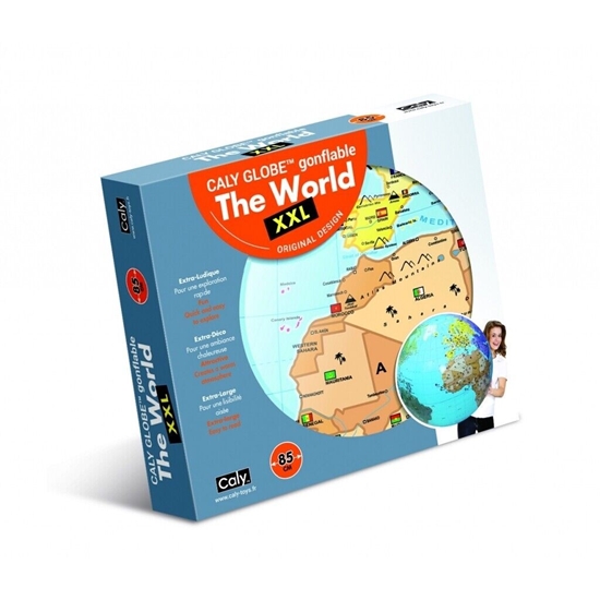 Изображение Piłka Caly Globus 85 cm - Świat