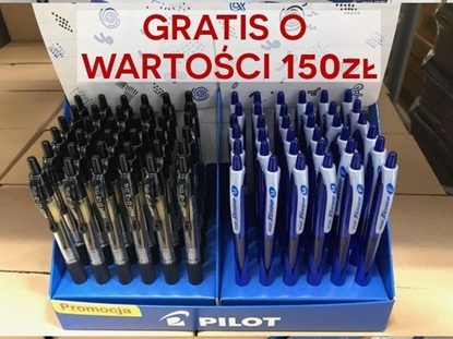 Attēls no Pilot Dugopis PILOT G2 czarny + dugopis Rexgrip niebieski gratis