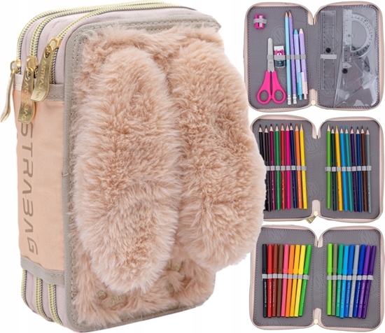 Picture of Piórnik Astra Piórnik potrójny z wyp Astrabag Fluffy Bunny ASTRA