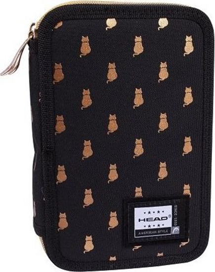 Picture of Piórnik Astra PIÓRNIK SZKOLNY DWUPOZIOMOWY ZOTE KOTY