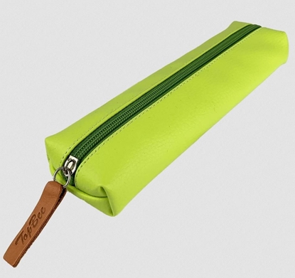 Attēls no Piórnik Bee-bee Piórnik Jamnik ekoskóra Limonka pastel