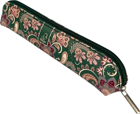 Picture of Piórnik Bee-bee Piórnik mini Paisley Kwiaty green