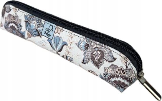 Picture of Piórnik Bee-bee Piórnik mini Paisley kwiaty kawowe