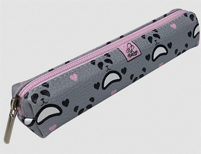 Attēls no Piórnik Bee-bee Piórnik mini prostokt Pandy grey (434401) - 5903641201148