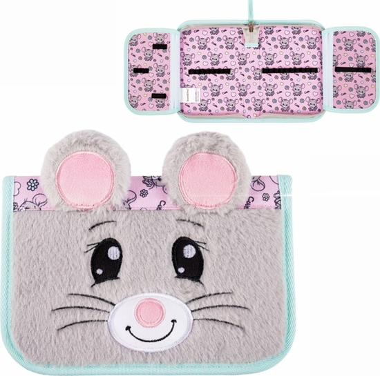 Изображение Piórnik Derform Piórnik dwuklapowy bez wyposaenia Bambino Mouse