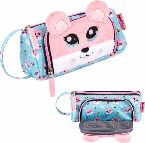 Изображение Piórnik Derform Piórnik saszetka trójktna Bambino Squirrel Wiewiórka