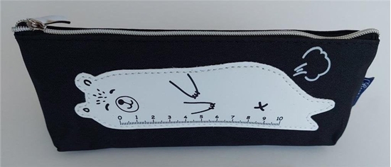 Picture of Piórnik Fresh Piórnik saszetka Misiek linijka FRESH