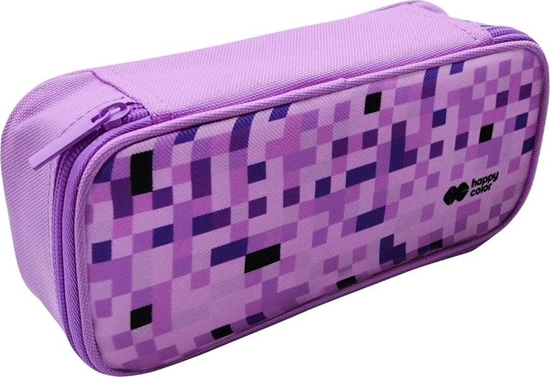 Picture of Piórnik GDD Piórnik saszetka Pixi violet prostoktny z zamkiem