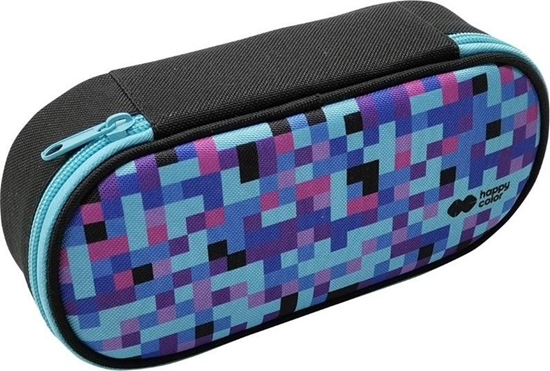 Picture of Piórnik Happy Color Piórnik saszetka Pixi blue owalny z zamkiem