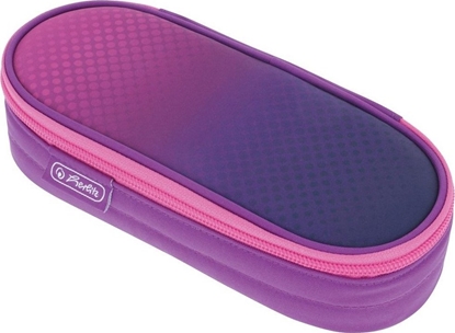 Изображение Piórnik Herlitz Herlitz Faulenzer Etui Dip Dye Pink/Purple