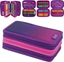 Attēls no Piórnik Herlitz Herlitz TriCase 31tlg Dip Dye Pink/Purple