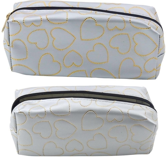 Изображение Piórnik jednokomorowy zote serca srebrny