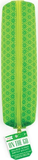 Изображение Piórnik Kolorowe Baloniki Piórnik dwustronny zielony