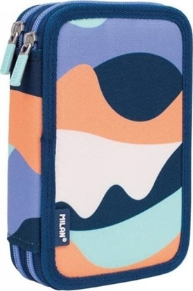 Изображение Piórnik Milan Piórnik Podwójny Milan The Fun Niebieski (19,5 x 13 x 5 cm)