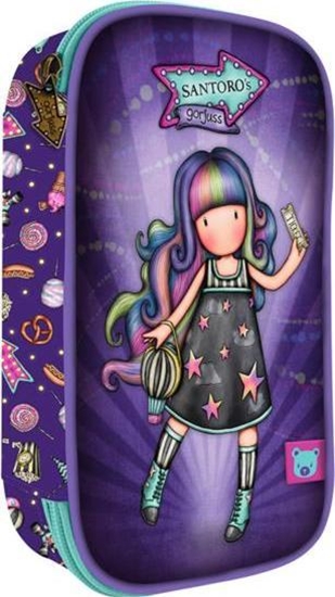 Picture of Piórnik Santoro Rozkadany 4-Czciowy Piórnik z Wyposaeniem