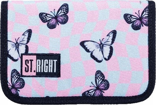 Picture of Piórnik St. Majewski PIORNIK 1ZAM 2KLAP CHESS BUTTERFLIES FO FOL