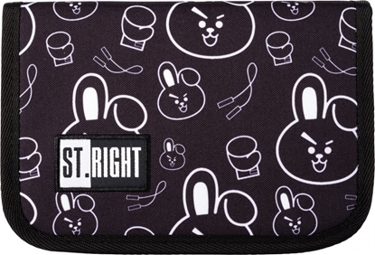 Attēls no Piórnik St. Majewski PIORNIK 1ZAM 2KLAP STRIGHT CLEVER BUNNY FO FOL