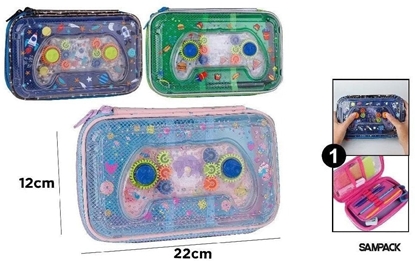 Изображение Piórnik szkolny z klapk MIX