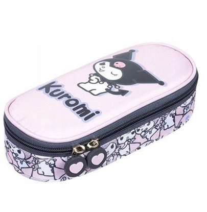 Picture of Piórnik z wewntrzn klapk Kuromi Pink