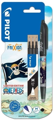 Attēls no Pióro kulkowe czarny+3 wkady One Piece EDUKAMP