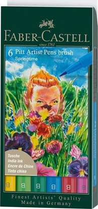 Изображение Pisaki Pitt Artist Pen Spring B 6szt