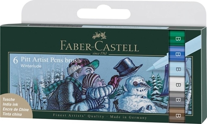 Изображение Pisaki Pitt Artist Pen Winter B 6szt