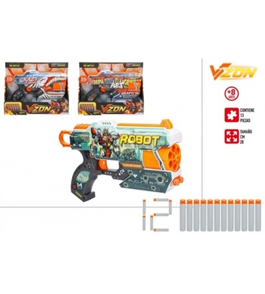 Picture of Pistole ar 12 porol. šautriņām V-Zon 8 g+ CB47746