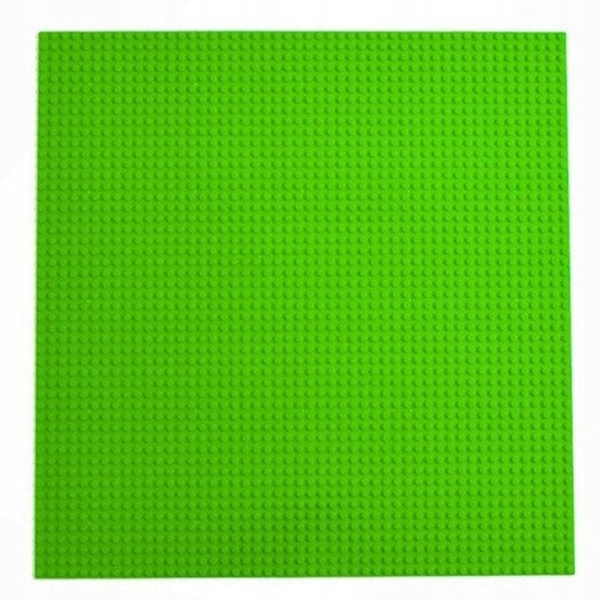 Picture of Pyta Plansza Konstrukcyjna Do Klocków Budowania Zielony 40x40cm LEAN TOYS