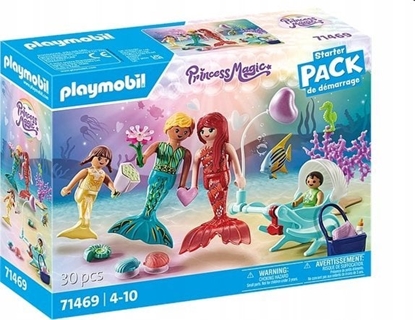 Picture of Playmobil Zestaw figurek Princess Magic 71469 Rodzina syrenek